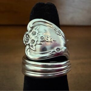 Magnolia Wrap Spoon Ring
